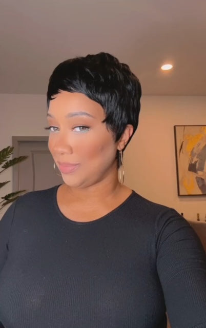 In Stock/ Kiyah Pixie Cut Wig
